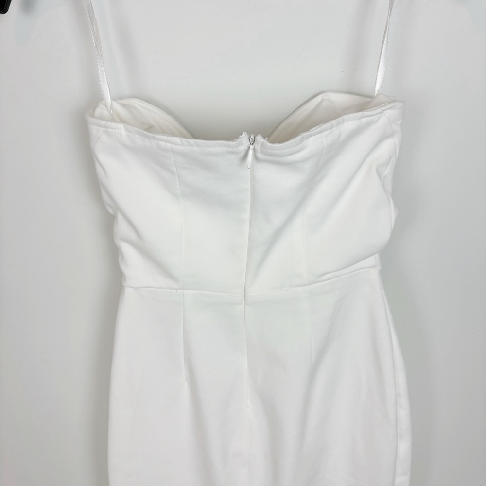 More To Come Sophia Strapless Midi Dress in White Size XXS - Picture 6 of 12